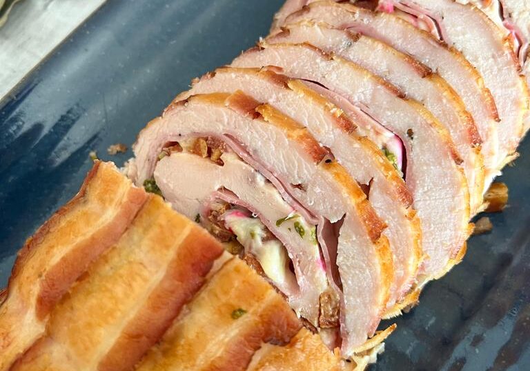 Peito de frango recheado